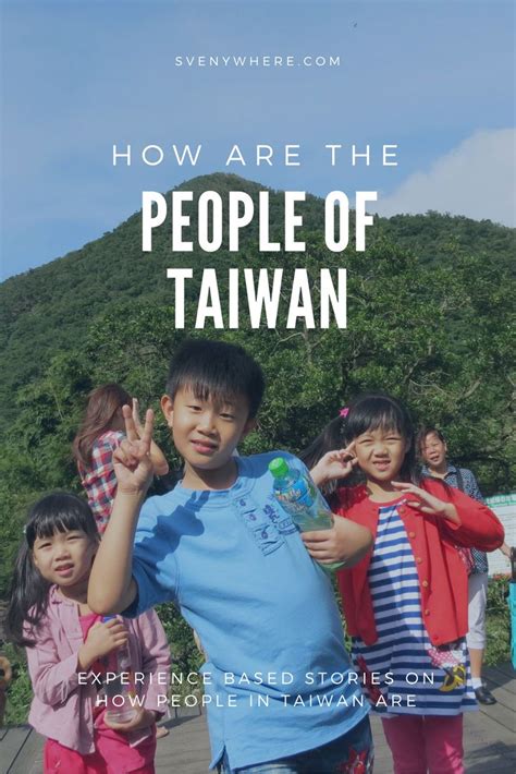 People of Taiwan - Svenywhere - Your hidden travel gems | Asia travel ...