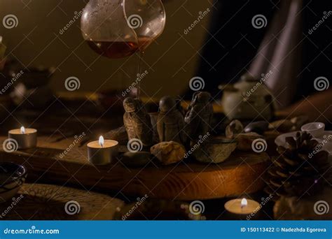 Traditional Chinese Tea Ceremony Stock Photo - Image of food, religion ...