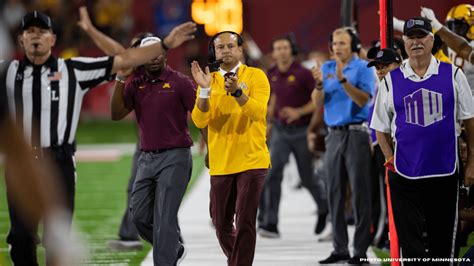 Big Ten Announces Revised 2021 Gopher Football Schedule - Gophers Guru