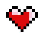 pixel art heart gif | WiffleGif