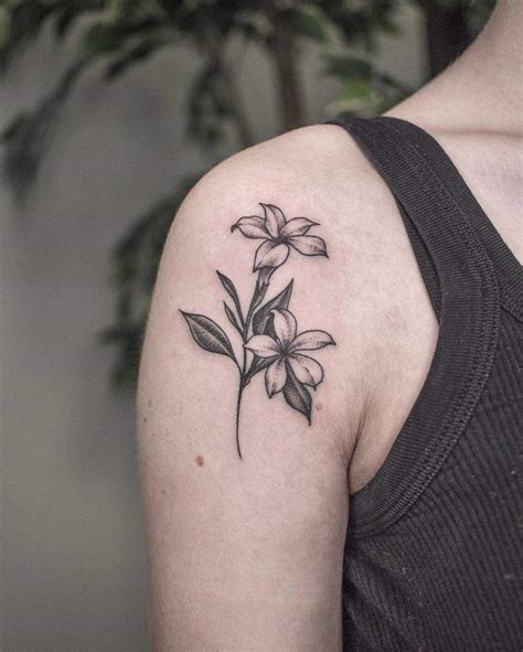 Top 55 Best Jasmine Flower Tattoo Ideas - [2020 Inspiration Guide]