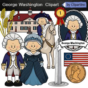 American Presidents Clip Art Bundle (American Presidents by Clipartino)