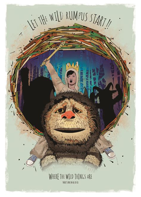 Wild rumpus where the wild things are - booycandy