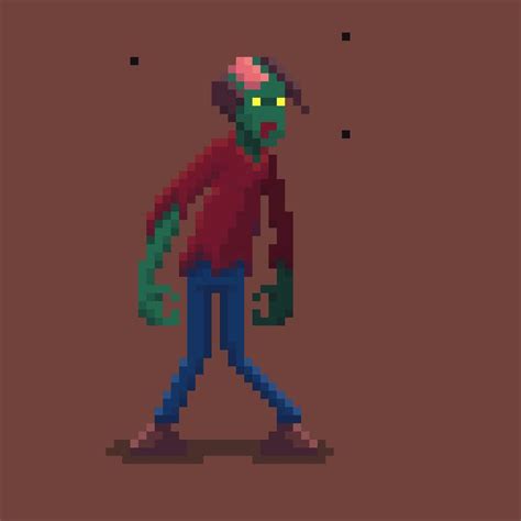 Zombie Pixel Art