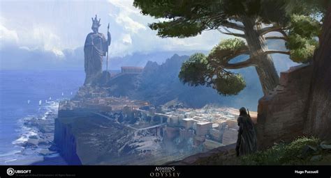 Assassin's Creed Odyssey Concept Art by Hugo Puzzuoli