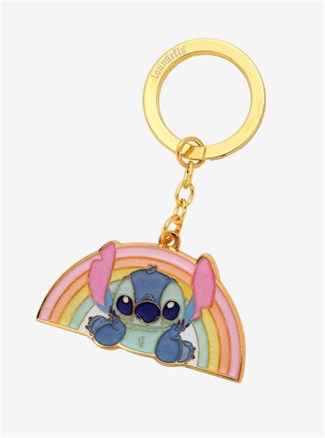 Loungefly Disney Lilo & Stitch Rainbow Keychain - BoxLunch Exclusive | BoxLunch | Lilo and ...