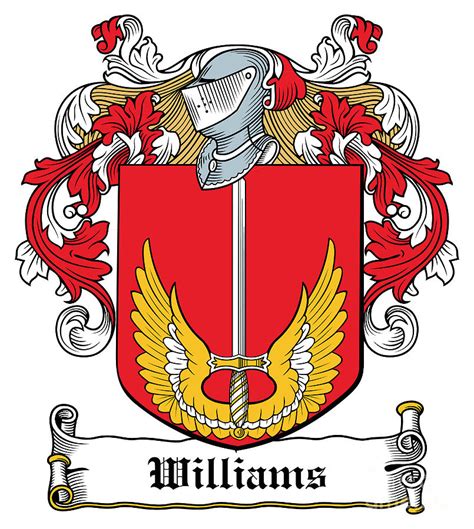 Williams Coat of Arms Irish Digital Art by Heraldry | Pixels