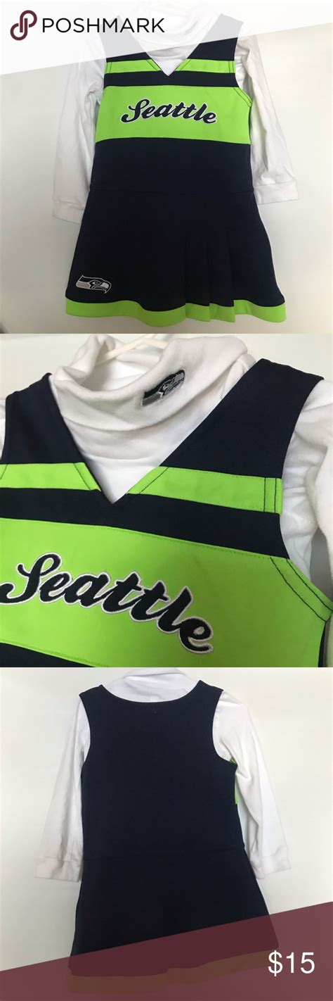 Seattle Seahawks cheerleader outfit | Cheerleading outfits, Outfits ...