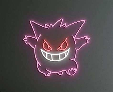 Gengar Neon Sign (Pokemon) – IZULIGHTS