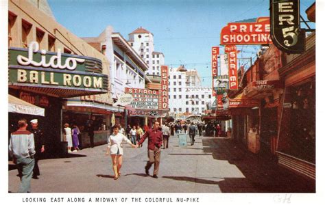 Old Long Beach Postcard. The Pike. Hagins collection. San Pedro California, Lido, Long Beach ...