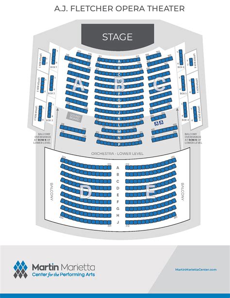 Venues and Seating Charts