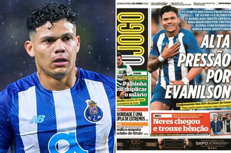 Man Utd 'see £60m Evanilson transfer bid REJECTED but Porto will ...