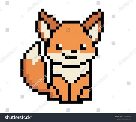 Fox Pixel Art Stock Photos - 584 Images | Shutterstock