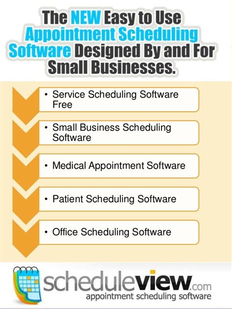 Small business scheduling software