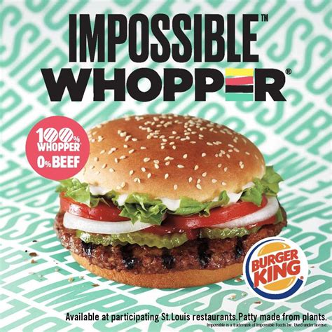 Burger King Is Now "Home of the Fake Meat Whopper"