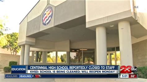 Centennial High School closed - YouTube