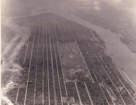 Vintage Aerial Photograph Shows Manhattan From Above, 1931 | Viewing NYC