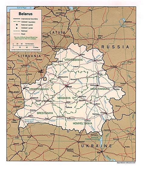 Belarus Maps | Printable Maps of Belarus for Download