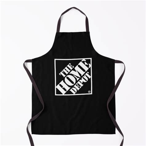 "Home Depot White Logo" Apron for Sale by MinnieStinson | Redbubble