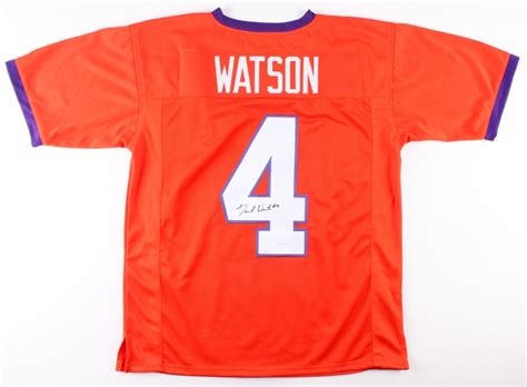 Deshaun Watson Signed Clemson Tigers Jersey (JSA Hologram) | Pristine Auction