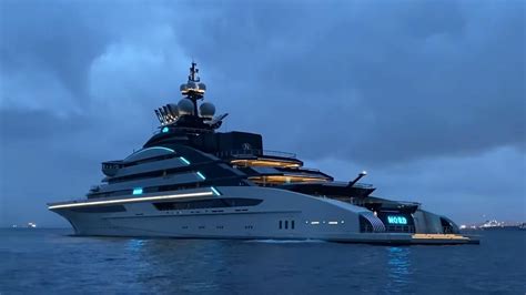 Sanctioned billionaire Alexei Mordoshov just took his $500 million megayacht Nord on a 1336-mile ...