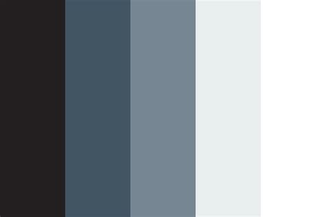 Neutrals Grey Color Palette