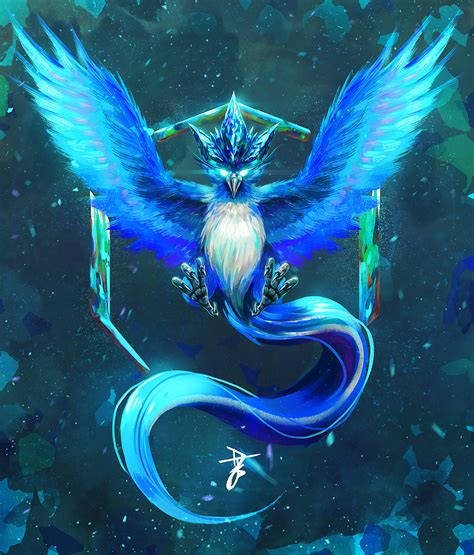 Pokemon Go Articuno Mystic by DJBshadow on DeviantArt