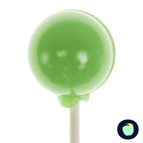 Green Apple LUSH Pops - Sphere Lollipops (36 Pieces) | Apple, Lollipop candy, Gourmet lollipops