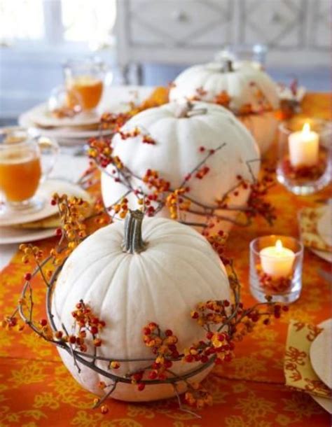 46 Beautiful Thanksgiving Pumpkin Decorations For Your Home - DigsDigs