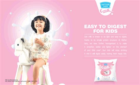 Mother Dairy Cow Milk Ad - Advert Gallery