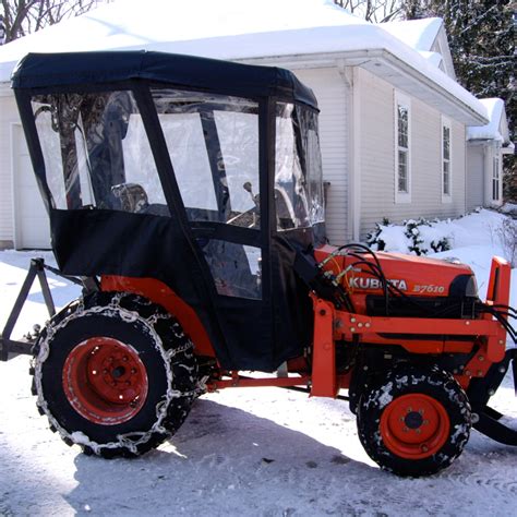 Tractor Cab-Enclosure for Massey Ferguson 1540 with Folding ROPS ...