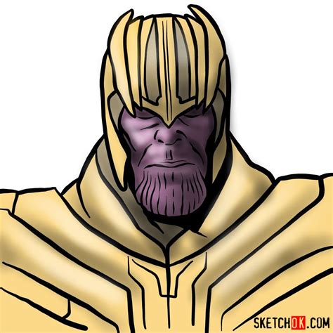 Top more than 74 sketch of thanos super hot - seven.edu.vn