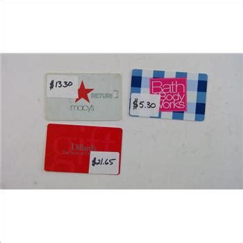 Bulk Lot Of Gift Cards, 5 Pieces | Property Room