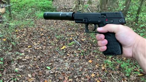 Keltec P17 with Optimus Micro Suppressor first shots - YouTube