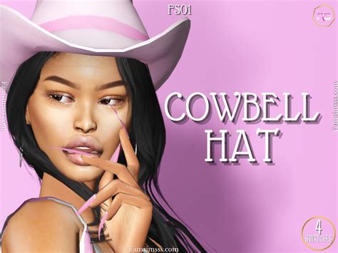 Cowgirl Hats, Cowgirl Outfits, Cowboy And Cowgirl, Sims 4 Cas, Sims Cc, Cow Hat, Sims Mods, Ts4 ...