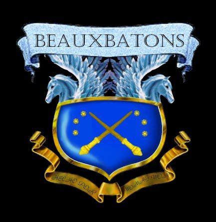 Beauxbatons Academy of Magic Crest | Harry Potter | Pinterest