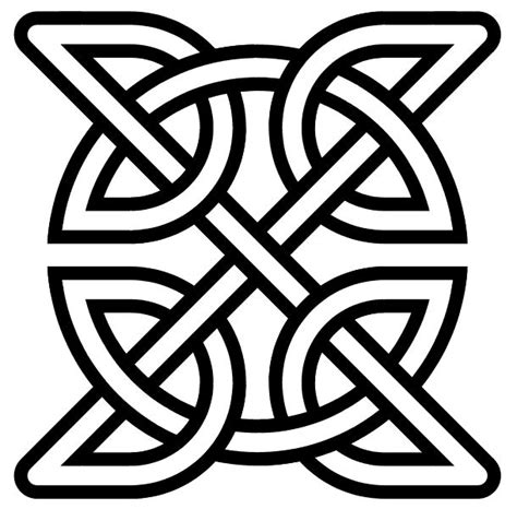 The Celtic knot with four sides in 2021 | Celtic symbols, Saint brigid of kildare, Irish symbols