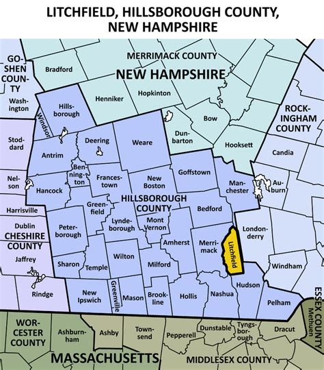 Litchfield, Hillsborough County, New Hampshire Genealogy • FamilySearch