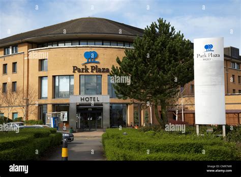 the park plaza hotel belfast international airport northern ireland uk Stock Photo - Alamy