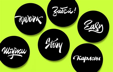 Handwritten Logos set on Behance