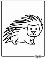 Free Porcupine Coloring Pages  Simply Love sketch template