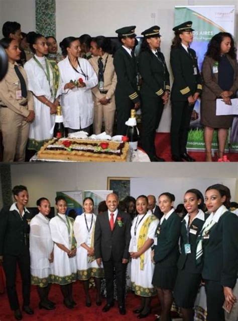 Female Crew Flew Ethiopian Airlines