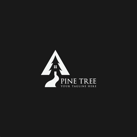 pine tree logo vector 24612120 Vector Art at Vecteezy