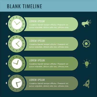 50 Free Timeline Infographic Templates: Amazing Free Collection