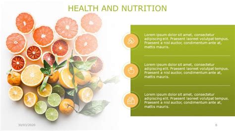 Nutrition PowerPoint Template | Free PowerPoint Template