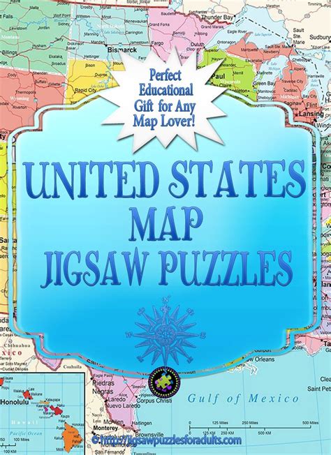 United States Map Jigsaw Puzzle - Map