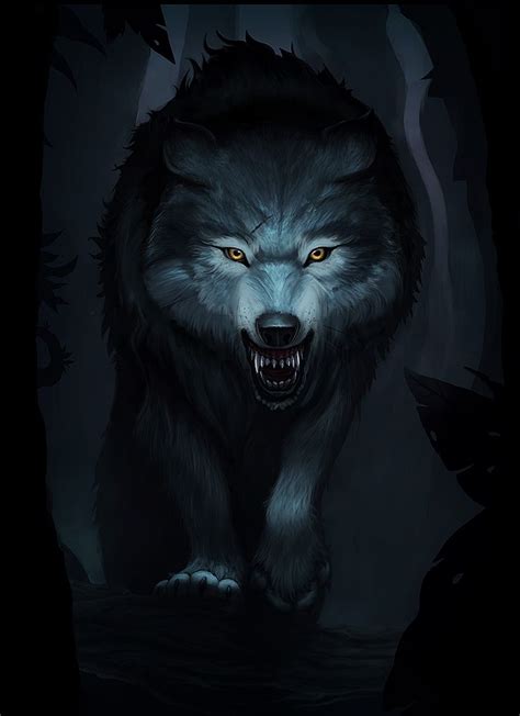 Direwolf by Akiman on DeviantArt | Dire wolf, Wolf artwork, Wolf spirit animal