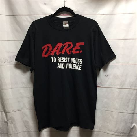 1990s Classic Dare Tshirt D.a.r.e. | Boardwalk Vintage