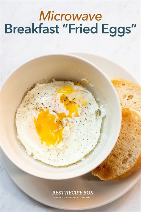 Eggs in Microwave Recipe 2 min Microwave Eggs | Best Recipe