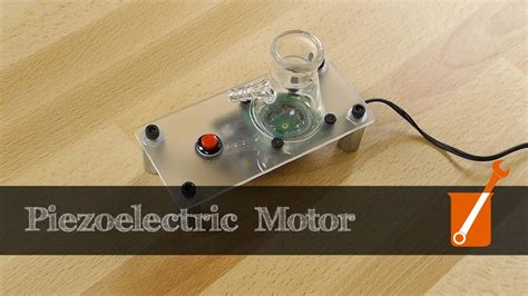 Piezoelectric motor demo - Electronics-Lab.com